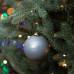 Новогодний шар Novogodko, стекло, 10 см, синий, матовый, мрамор