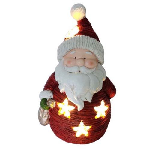 Новогодняя декоративная фигура Novogodko Дед Мороз, 46 см, LED