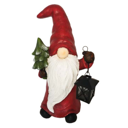 Новогодняя декоративная фигура Novogodko Дед Мороз в колпаке, 43 см