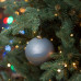 Новогодний шар Novogodko, стекло, 8 см, синий, матовый, мрамор