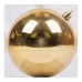 Новорічна куля Novogod‘ko, пластик, 8 cм, золото, глянець