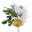 Шар Novogodko с декором “Зимний цветок” d-35см. - товара нет в наличии