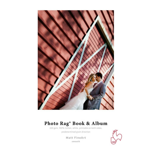 Фотобумага Hahnemuhle Photo Rag® Book & Album 220 г/м² , матовая, двусторонняя, А4, 25 листов