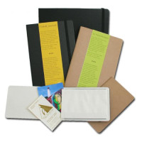 Блокнот Hahnemuhle Travel Journal 140 г/м² , 9 x 14 см (портретна орієнтація), 62 аркуші