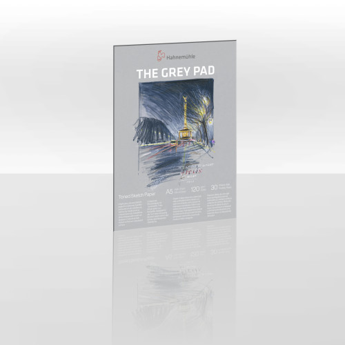 Альбом Hahnemuhle THE GREY PAD 120 г/м² , А5, 30 листов