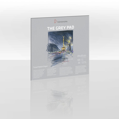 Альбом Hahnemuhle THE GREY PAD 120 г/м² , 20 х 20 см, 30 листов
