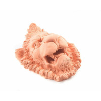 Настенный декор Голова Льва (терракота)