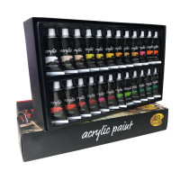 Набор акриловых красок YOVER AcriLyc Paint для рисования (48 цветов по 22 мл.)
