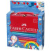 Акварельные цветные карандаши Faber-Castell Jumbo Grip 18 цветов в метал. чемоданчике с аксессуарами, 201312