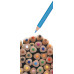 Акварельні кольорові олівці Faber-Castell Jumbo Grip 18 кольорів в метал. валізці з аксесуарами, 201312