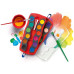 Акварельні фарби Faber-Castell CONNECTOR Скріплюй разом сухі 24 кольори, з фарбувальними бімілками, 125031