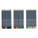 Акварельні олівці Faber-Castell Goldfaber Aqua 36 кольорів (стандартні + пастельні кольори), 114639