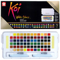 Набор акварели KOI SKETCH BOX 72шт Sakura