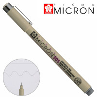 Лінер PIGMA MICRON (0.05), 0,2мм, Сірий, Sakura (XSDK00544)