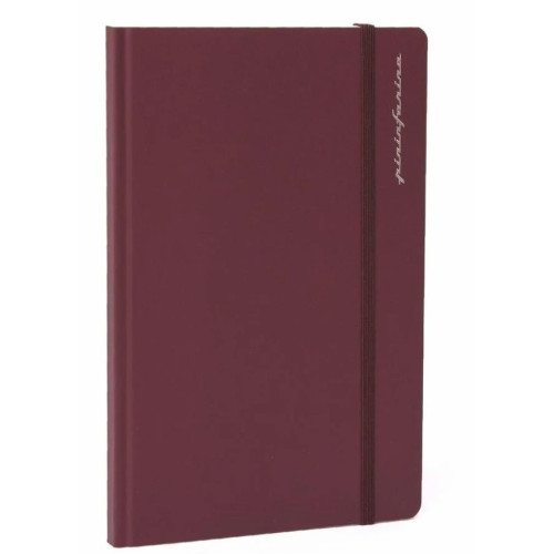 Блокнот из каменной бумаги Pininfarina Notebook Stone Paper, обложка красная, формат А5, 128 стр. в линию