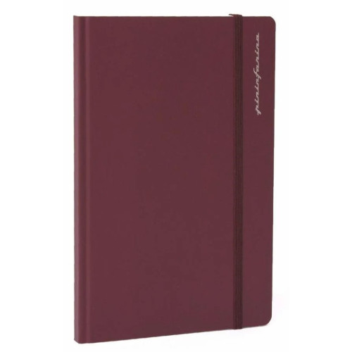 Блокнот из каменной бумаги Pininfarina Notebook Stone Paper, обложка красная, формат А5, 128 стр. в точку