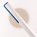 Ручка пір'яна Pininfarina PF ONE Fountain Bicolor, перо F, металевий корпус, колір срібний з блакитним