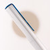 Ручка перьевая Pininfarina PF ONE Fountain Bicolor, перо F, корпус металлический, цвет серебряный с голубым