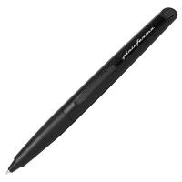 Ручка кулькова Pininfarina PF TWO Ballpoint Black, металевий корпус чорний