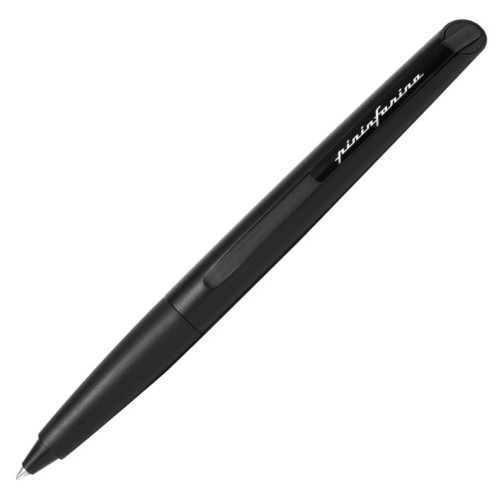 Ручка кулькова Pininfarina PF TWO Ballpoint Black, металевий корпус чорний