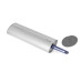 Ручка шариковая Pininfarina PF TWO Ballpoint Light Blue, корпус металлический голубой