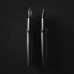 Ручка пір'яна Pininfarina PF TWO Fountain Black, перо F, металевий корпус чорний