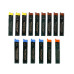 Грифель для механического карандаша В (0,3 / 0.35 мм) 12 шт, 120301 Faber-Castell Super-Polymer