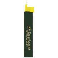 Грифель для механічного олівця В (0,3/0.35 мм) 12 шт, 120301 Faber-Castell Super-Polymer