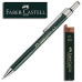 Грифель для механического карандаша НВ (0,5 мм) 12 шт, 120500 Faber-Castell Super-Polymer