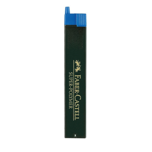 Грифель для механічного олівця В (0,7 мм) 12 шт, 120701 Faber-Castell Super-Polymer