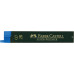 Грифель для механического карандаша 2В (0,7 мм) 12 шт, 120702 Faber-Castell Super-Polymer