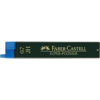 Грифель для механічного олівця 2Н (0,7 мм) 12 шт, 120712 Faber-Castell Super-Polymer