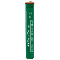 Грифель для механічного олівця Н (0,5 мм) 12 шт, 521511 Faber-Castell Polymer