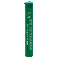 Грифель для механического карандаша 2В (0,7 мм) 12 шт, 521702 Faber-Castell Polymer