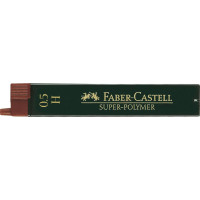 Грифель для механічного олівця Н (0,5 мм) 12 шт, 120511 Faber-Castell Super-Polymer