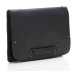 Чоловіча шкіряна сумка-трансформер Bag Folio by Pininfarina з наплічними ременями чорна