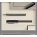 Пір'яна ручка Faber-Castell LOOM Gunmetal shiny, корпус кольору збройова сталь, перо F, 149241