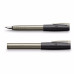 Пір'яна ручка Faber-Castell LOOM Gunmetal shiny, корпус кольору збройова сталь, перо F, 149241