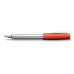 Пір'яна ручка Faber-Castell LOOM Metallic Orange , срібний корпус з помаранчевим, перо М, 149220