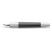 Пір'яна ручка Faber-Castell E-motion Precious resin parquet, корпус чорний паркет, перо М, 148240