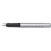 Набір для каліграфії Faber-Castell GRIP 2011 ручка пір'яна з 3 товщинами пера корпус срібло, 201629