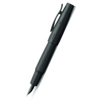 Пір'яна ручка Faber-Castell E-motion pure Black, корпус матовий чорний, перо М, 148620
