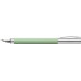 Пір'яна ручка Faber-Castell Ambition OpArt Mint Green, колір корпусу м'ятний зелений, перо F,147011