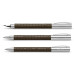 Перьевая ручка Faber-Castell Ambition 3D Croco, цвет корпуса коричневый, перо F, 146051