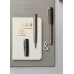 Пір'яна ручка Faber-Castell LOOM Gunmetal Matt, корпус кольору збройова сталь матовий, перо M, 149260