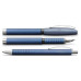Ручка перьевая Faber-Castell Essentio Aluminium Blue алюминиевая, синий корпус, пером М, 148440