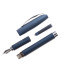 Ручка перьевая Faber-Castell Essentio Aluminium Blue алюминиевая, синий корпус, пером F, 148441