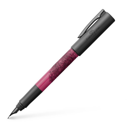 Перьевая ручка Faber-Castell WRITink Print корпус розовый, перо F, 149361