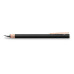 Ручка пір'яна Faber-Castell NEO Slim Metal Black Rosegold чорний метал з рожевим золотом, перо F, 343101
