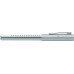 Ручка пір'яна Faber-Castell GRIP 2011 корпус сріблястий, перо F (0.5 мм), 140906